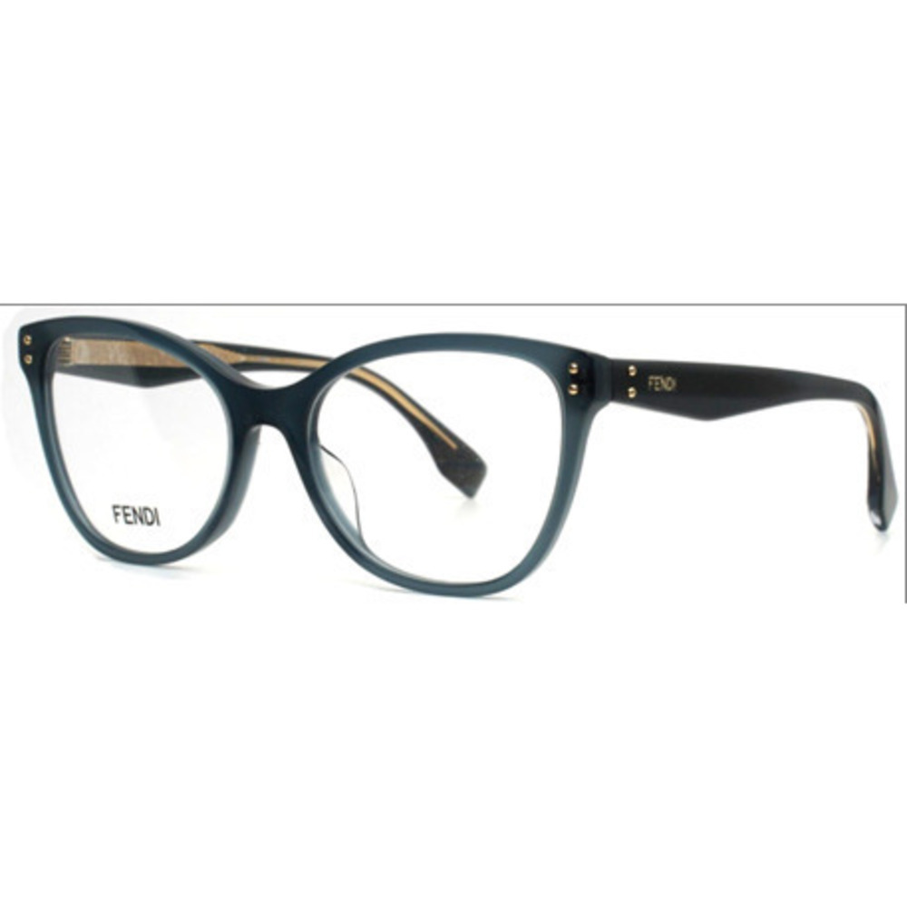 NWT Fendi FE50006I-098-53 Havana 53mm Eyeglasses